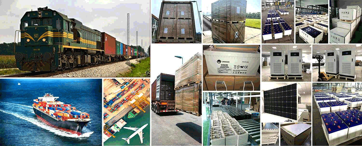 Jingsun 30KW Hybrid Solar System packaging and shipping Jingsun 30KW Hybrid Solar System packaging and shipping